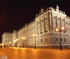 пазл Королевский дворец в Мадриде, Испания